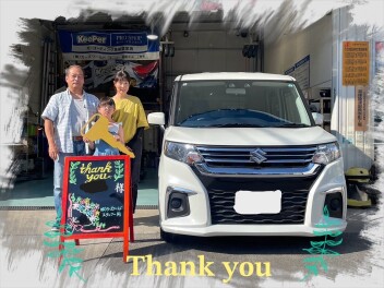 K様　中古車ｿﾘｵご納車おめでとうございます！